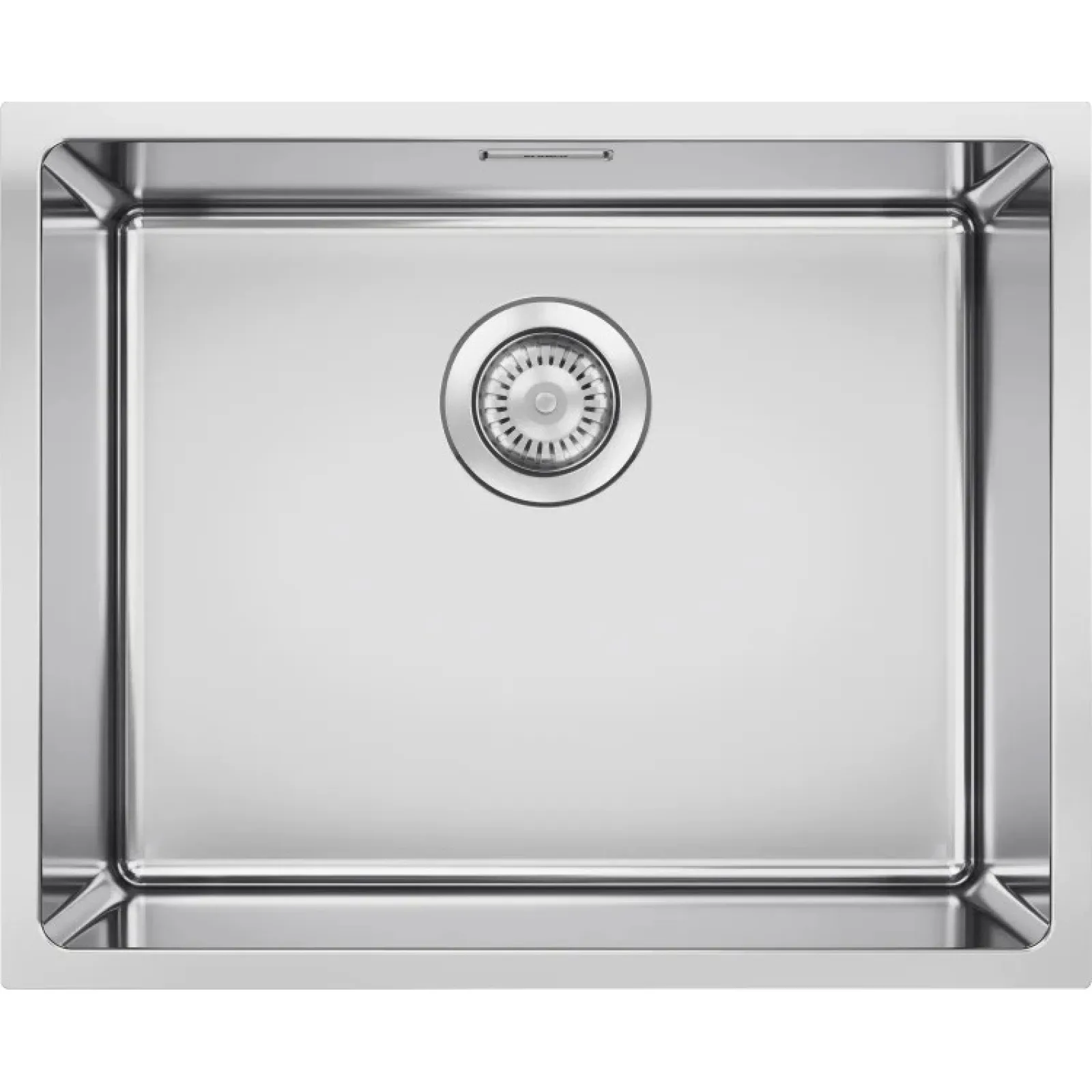 Chiuvetă de bucătărie din inox Blanco Quato 500-U (Inox), montare sub blat