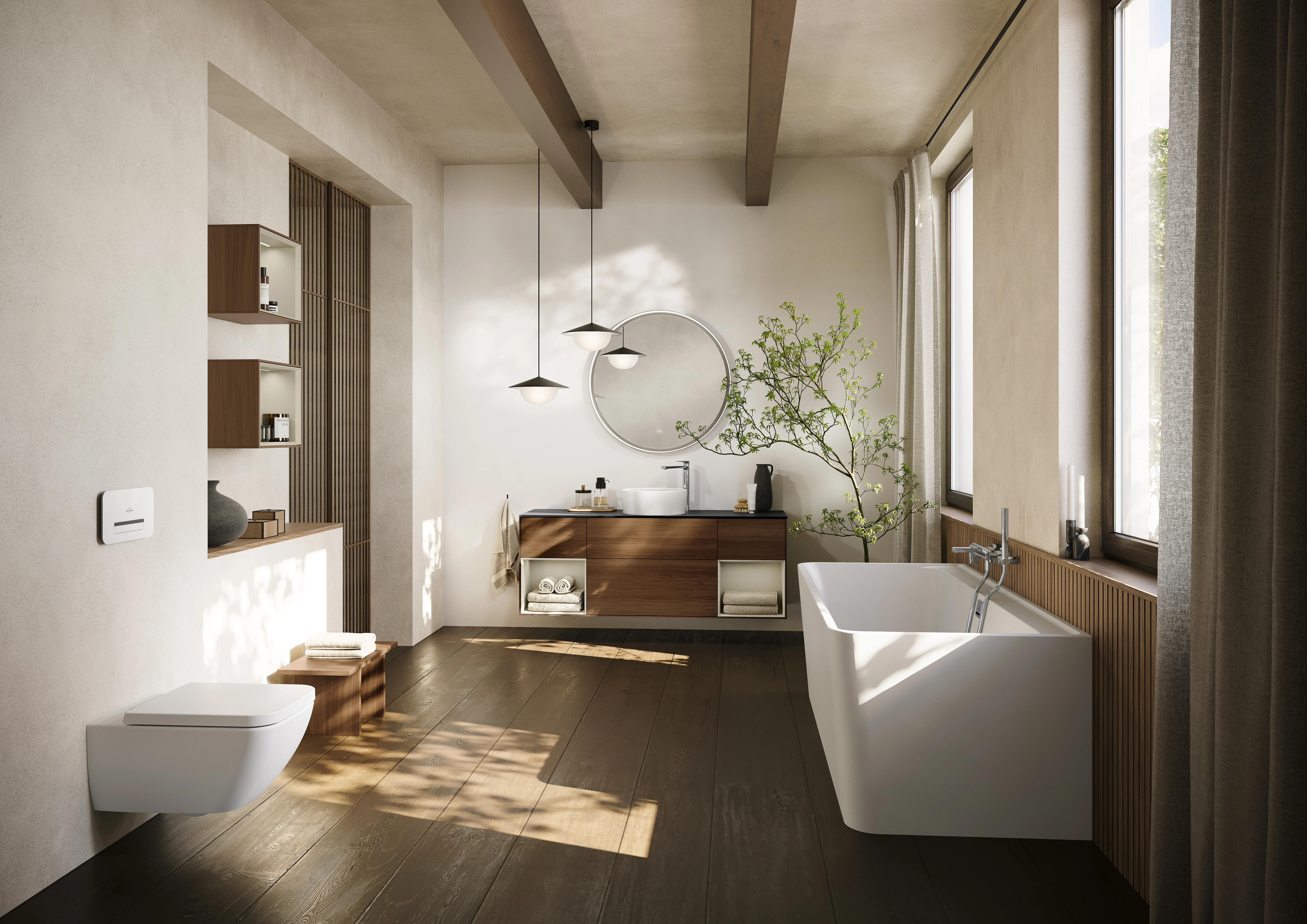 Lavoar pe blat Villeroy & Boch Collaro 400 - 400 mm (4A184001)