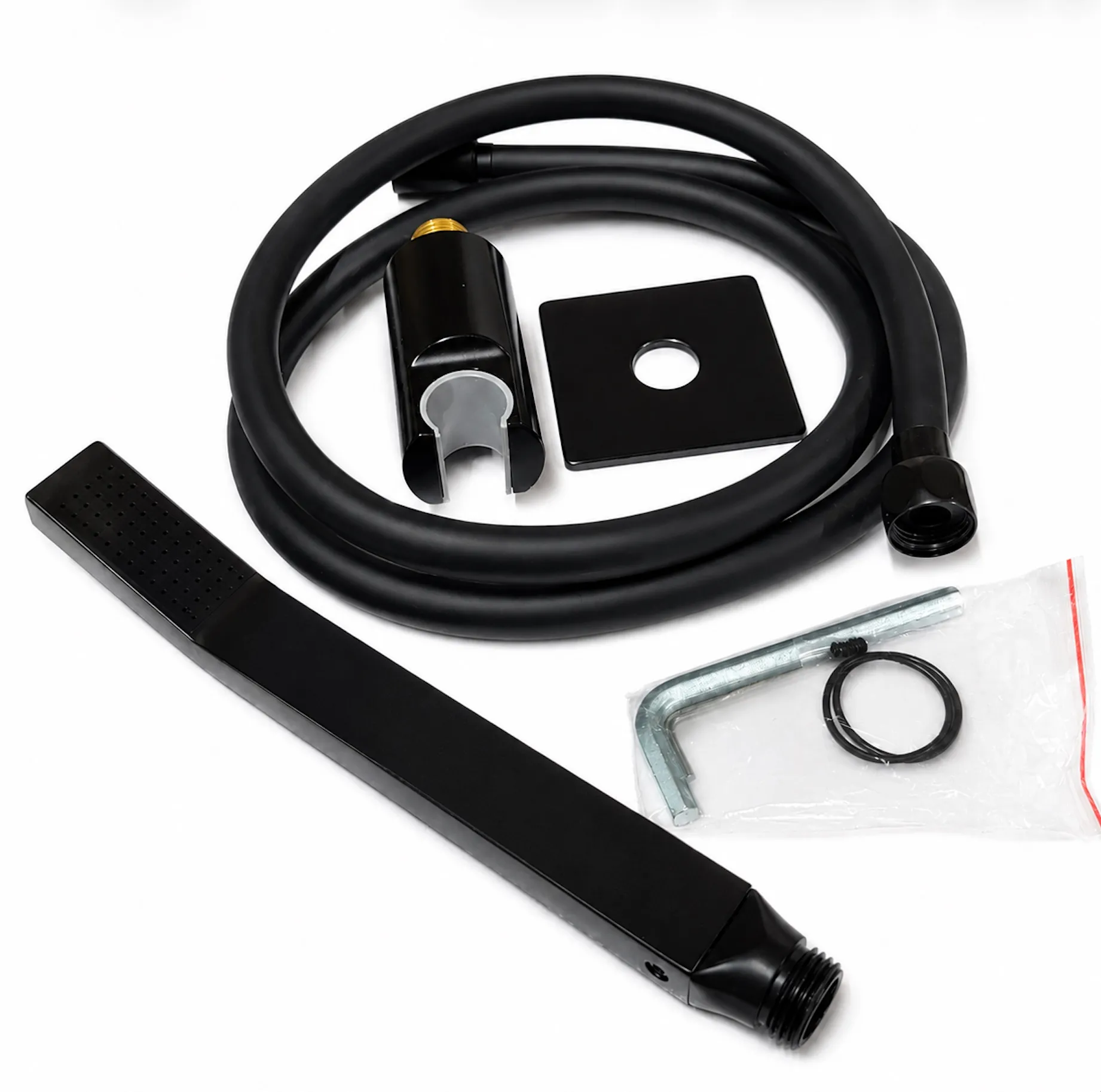 Set de duș încastrat Imprese SMART Click cu duș de mână, negru (ZMK101901224)