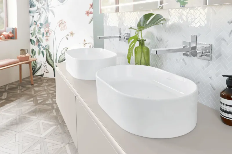 Lavoar pe blat Villeroy & Boch Collaro 560 - 360 mm, White Alpin (4A195601)