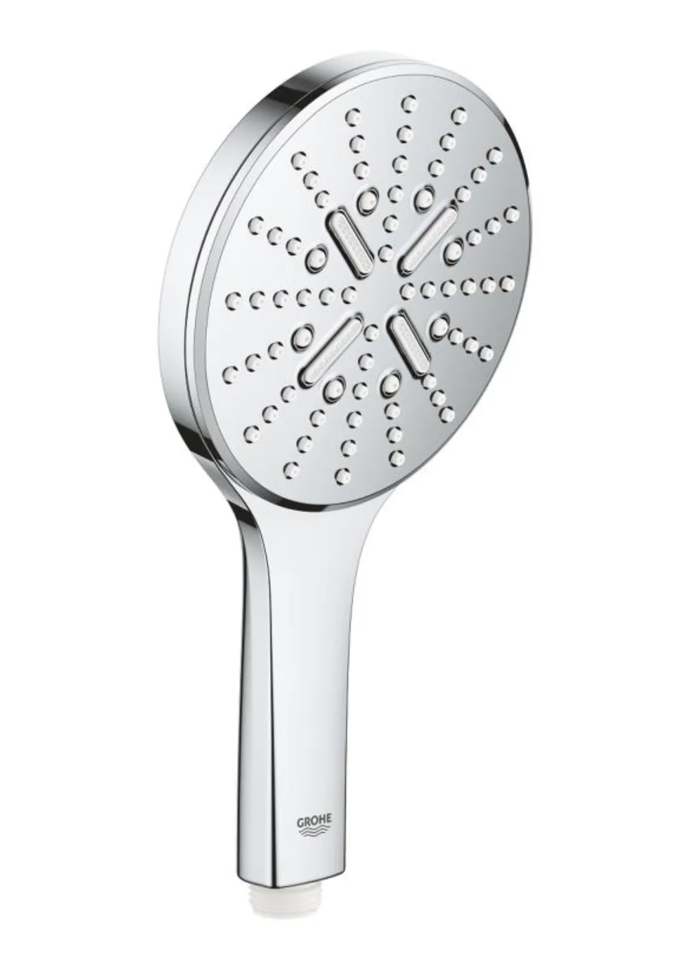 Set sistem de duș cu montaj pe perete Grohe Rainshower SmartActive 310 cu baterie termostatică, duș fix Rainshower Cosmopolitan 310 și duș de mână Rainshower SmartActive 130 (27966001)