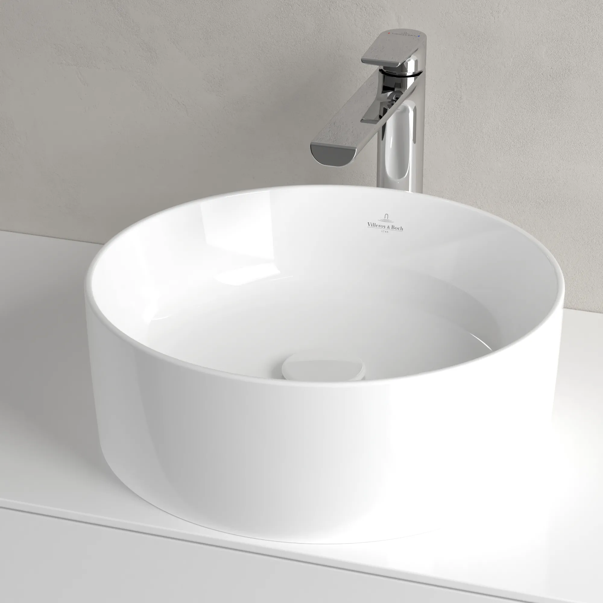 Lavoar pe blat Villeroy & Boch Collaro 400 - 400 mm (4A184001)