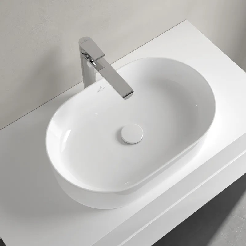 Lavoar pe blat Villeroy & Boch Collaro 560 - 360 mm, White Alpin (4A195601)