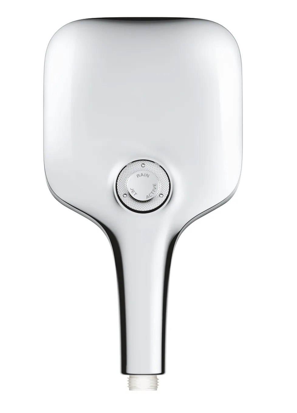 Set sistem de duș cu montaj pe perete Grohe Rainshower SmartActive Cube 310 cu baterie termostatică, duș fix Rainshower SmartActive Cube 310 și duș de mână Rainshower SmartActive Cube 130 (26649000)