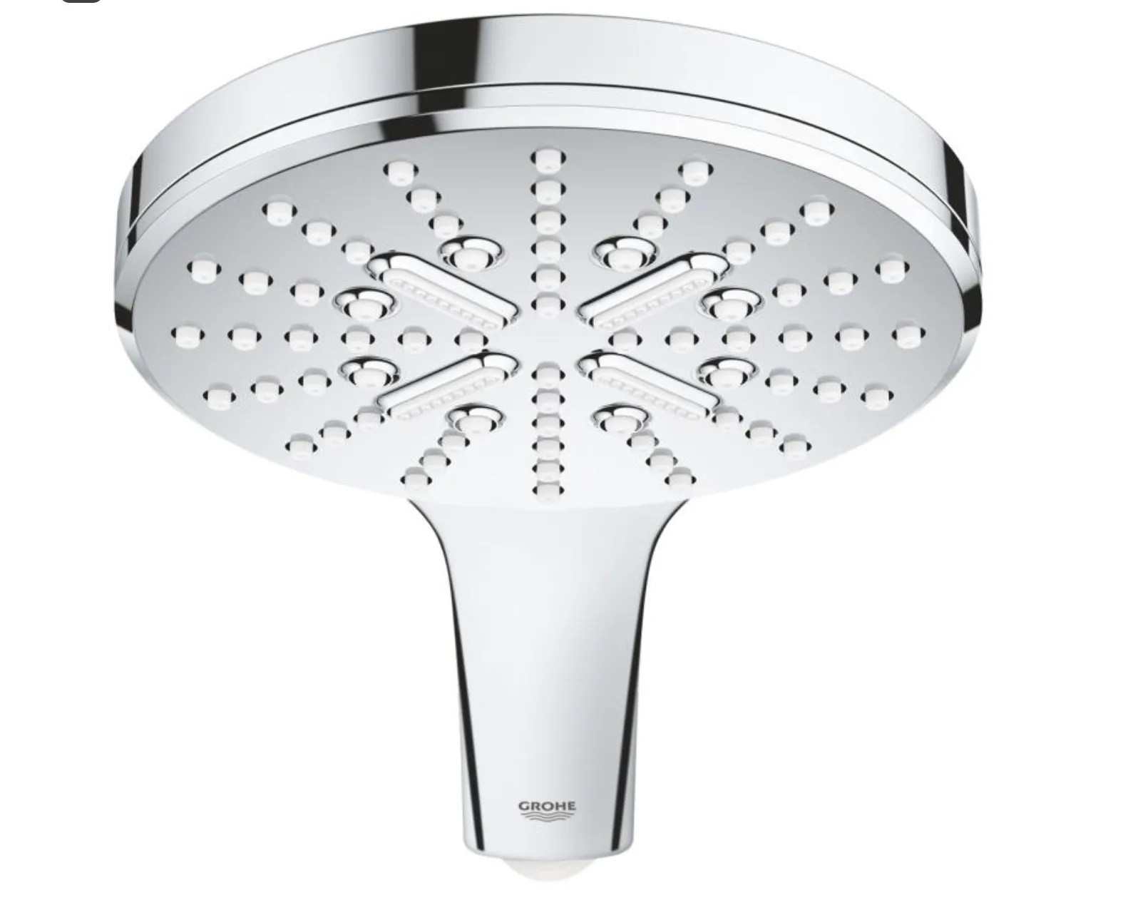 Set sistem de duș cu montaj pe perete Grohe Rainshower SmartActive 310 cu baterie termostatică, duș fix Rainshower Cosmopolitan 310 și duș de mână Rainshower SmartActive 130 (27966001)