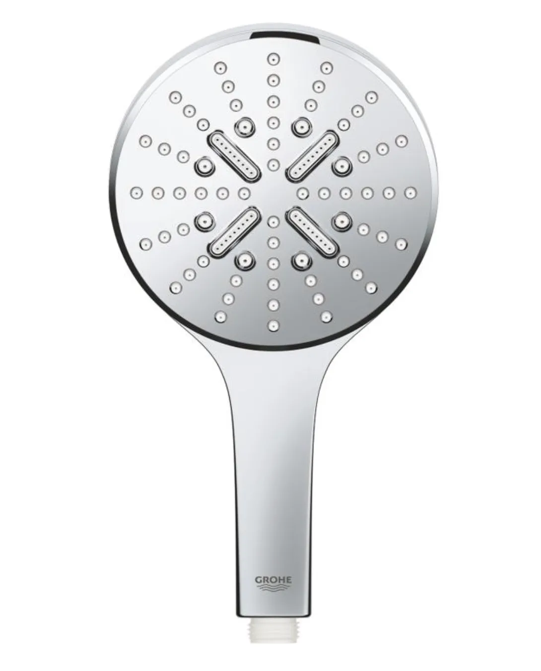 Set sistem de duș cu montaj pe perete Grohe Rainshower SmartActive 310 cu baterie termostatică, duș fix Rainshower Cosmopolitan 310 și duș de mână Rainshower SmartActive 130 (27966001)
