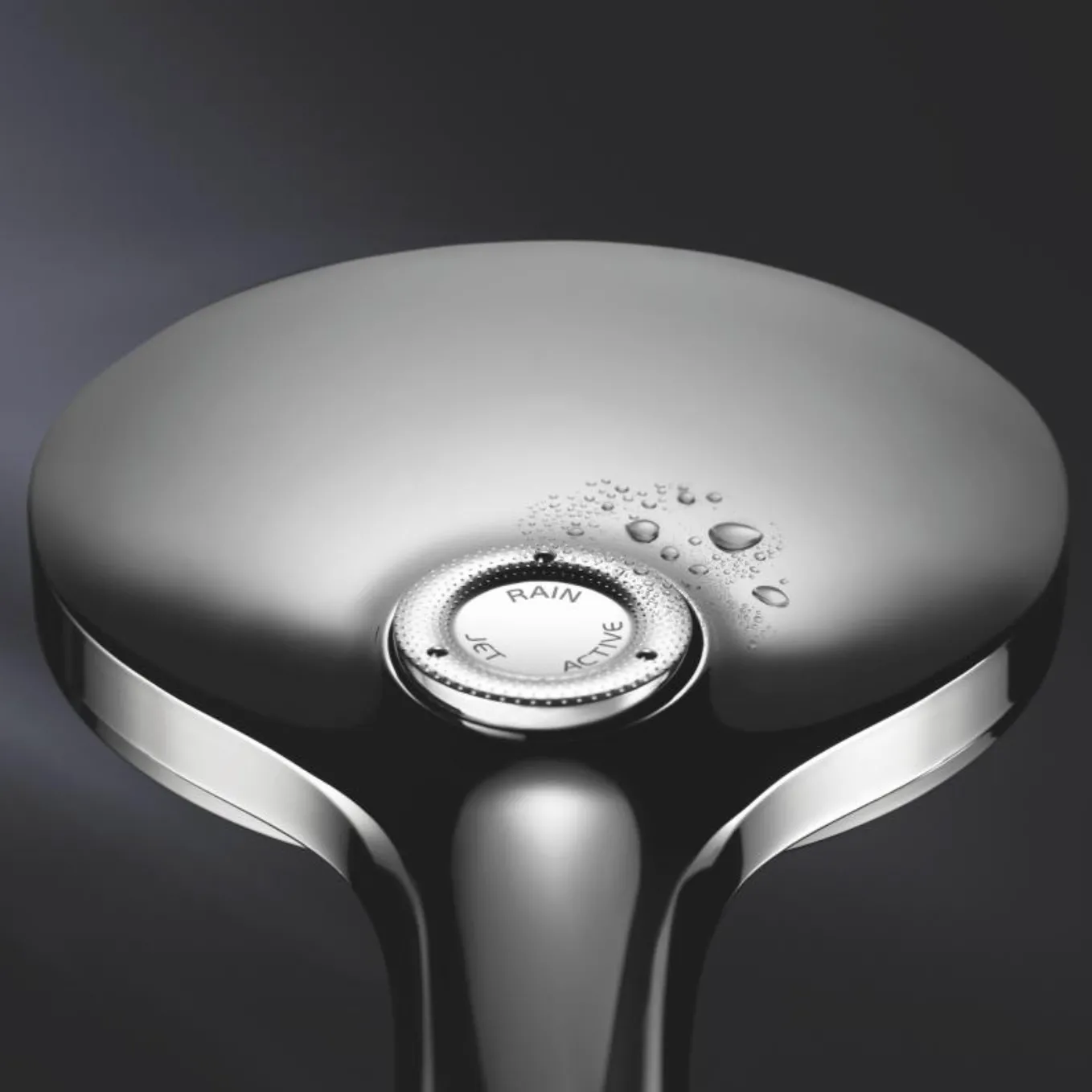 Set sistem de duș cu montaj pe perete Grohe Rainshower SmartActive 310 cu baterie termostatică, duș fix Rainshower Cosmopolitan 310 și duș de mână Rainshower SmartActive 130 (27966001)