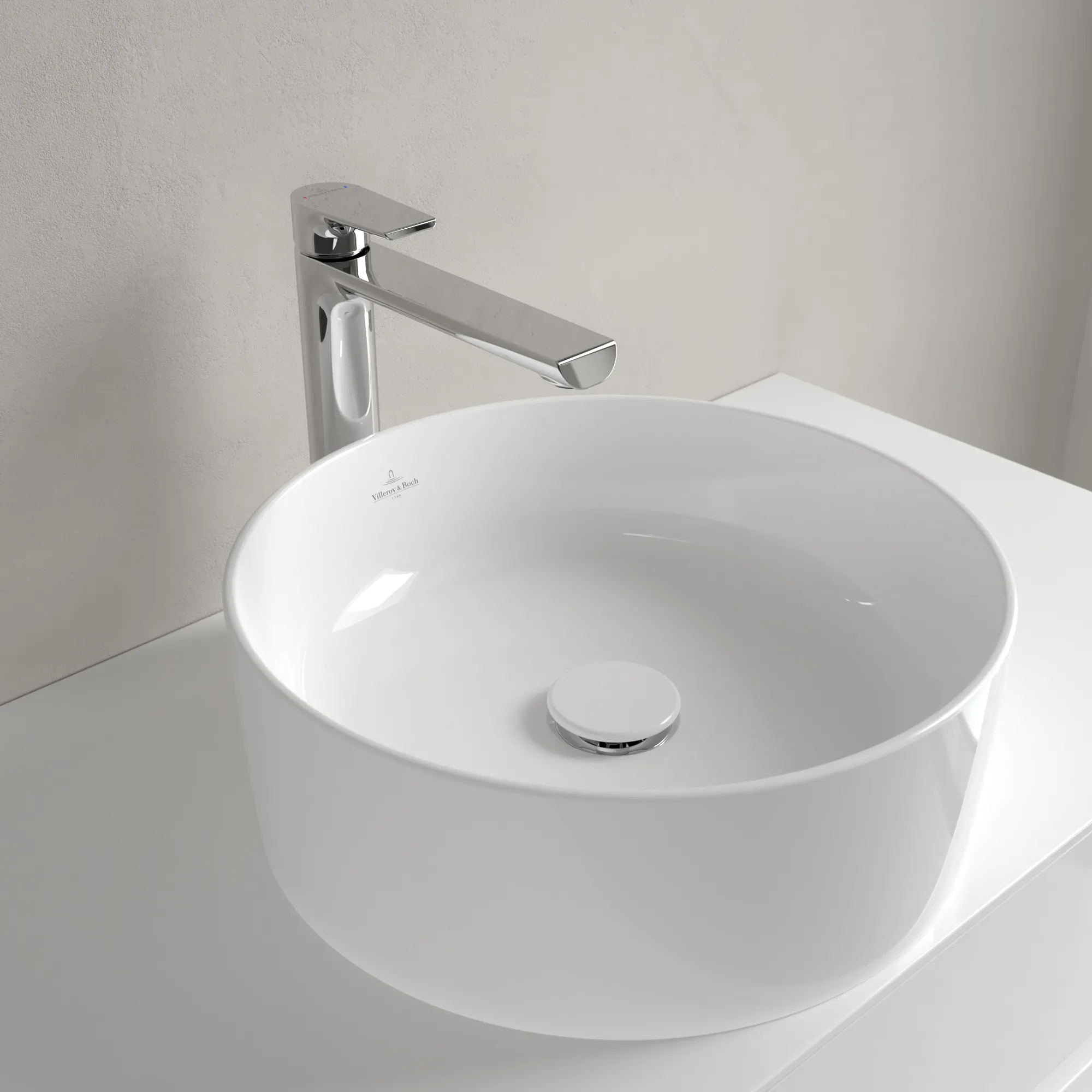 Lavoar pe blat Villeroy & Boch Collaro 400 - 400 mm (4A184001)