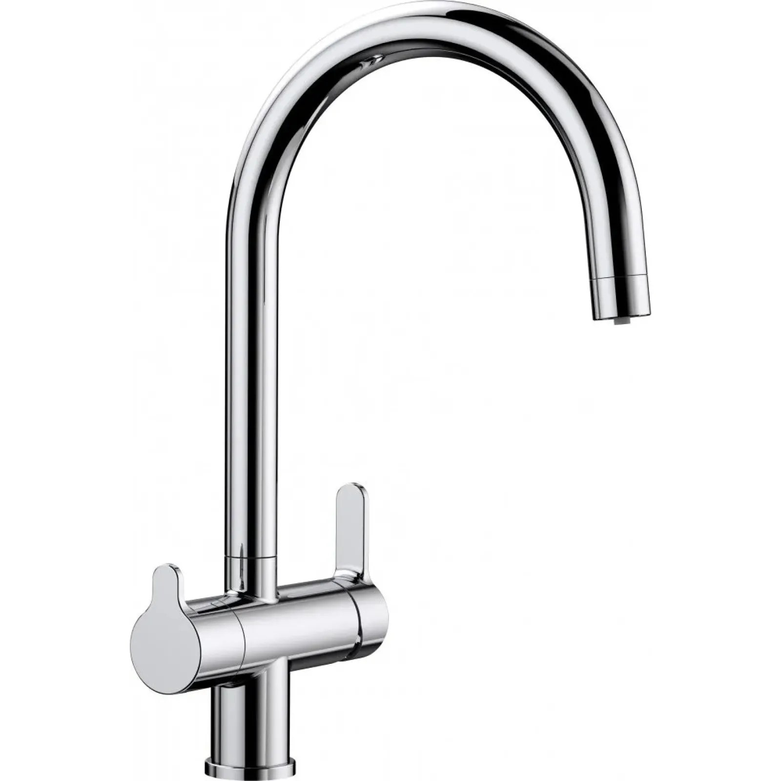 Baterie de bucătărie 3 în 1 Blanco Trima (Cromat), pentru filtru de apă, pipă înaltă