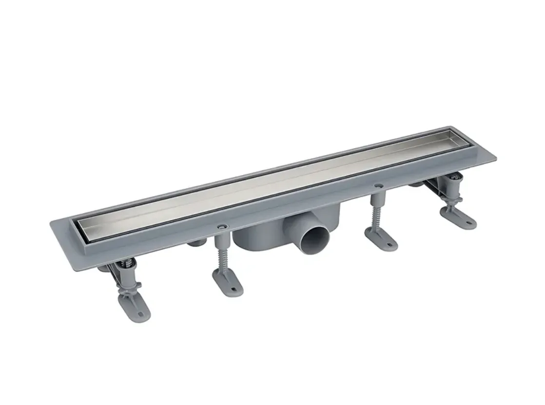 Rigolă liniară pentru duș MIXXUS DRAIN-06-60, 70-600 mm, pentru placare cu gresie, din oțel inoxidabil SUS304 și plastic (MI6523)
