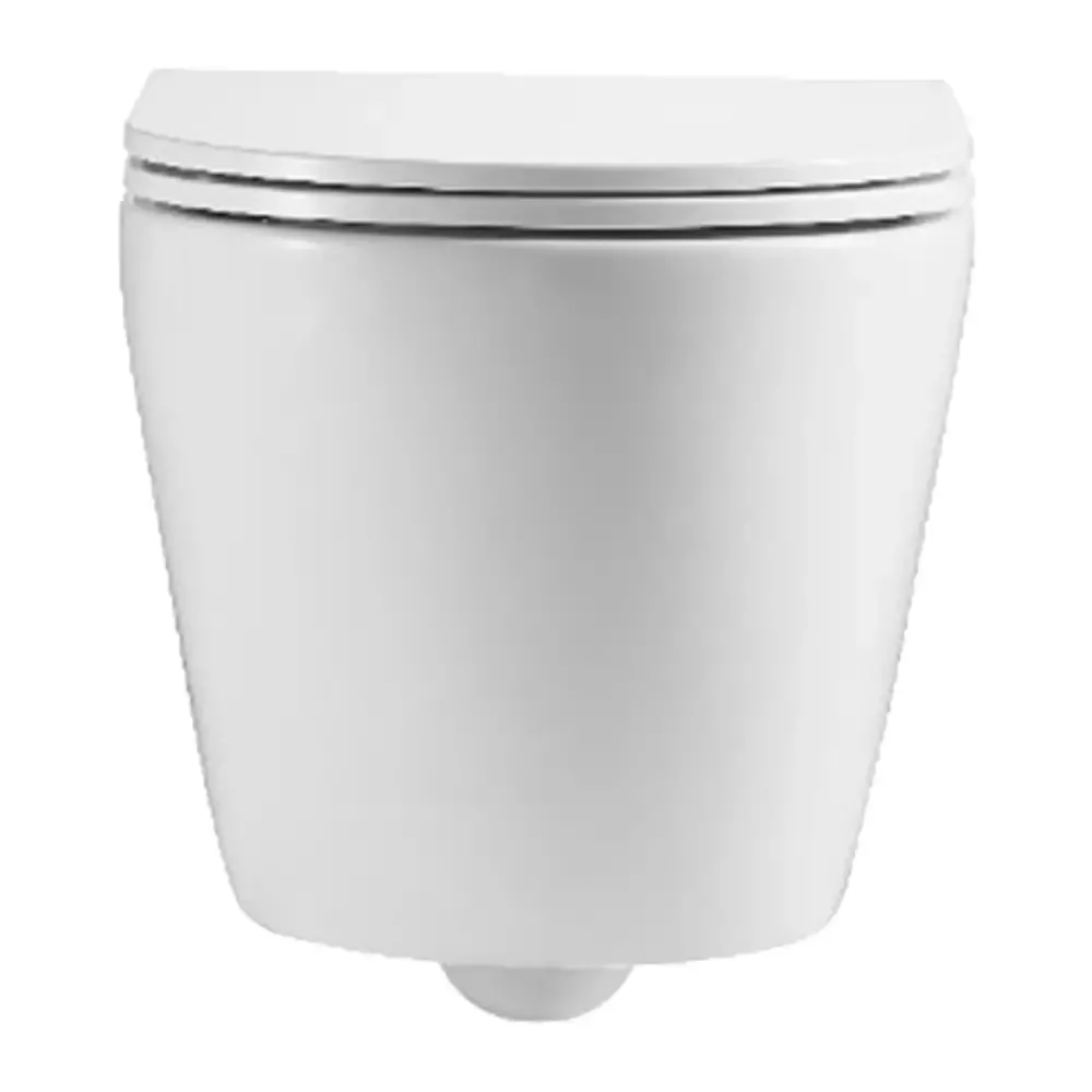 Set de instalare: Ramă pentru instalare WC Grohe Rapid SL 38772001, clapeta actionare inclusa + Vas WC suspendat Devit Flow  495x365x365 mm cu capac Soft-Close Vortex Flush   alb lucios  DFL0460111W