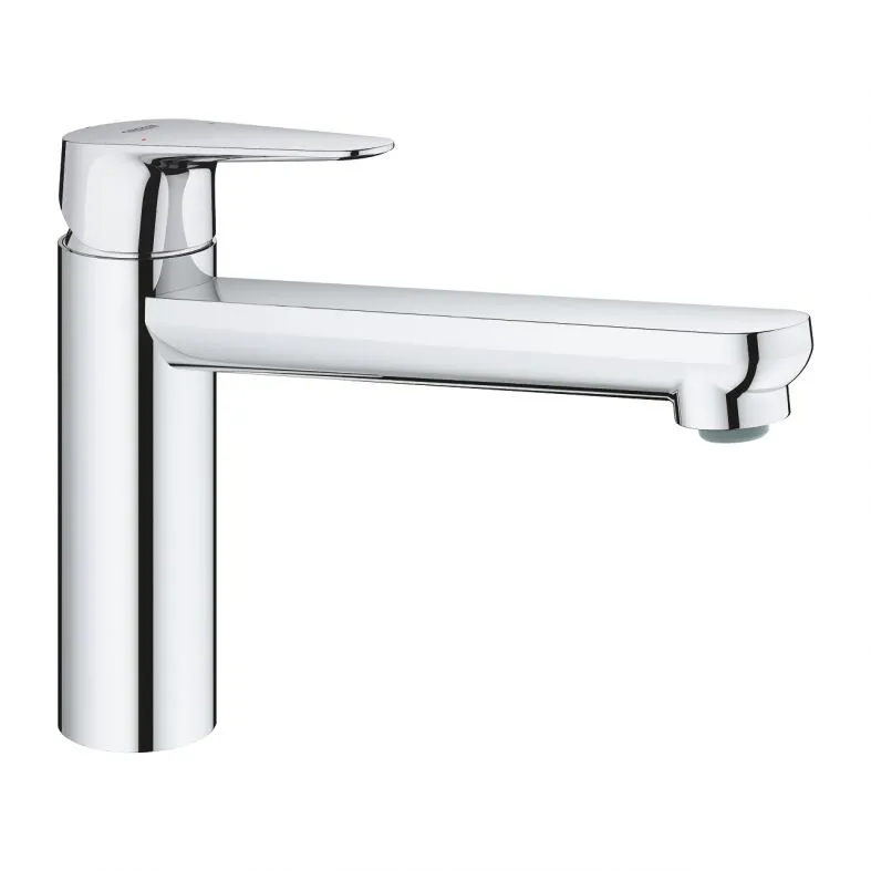 Baterie monocomandă pentru chiuvetă de bucătărie Grohe Start Curve (31717000) cu pipă pivotantă, crom