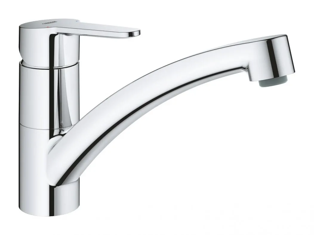 Baterie monocomandă pentru chiuvetă de bucătărie Grohe BauEco (31680000), crom