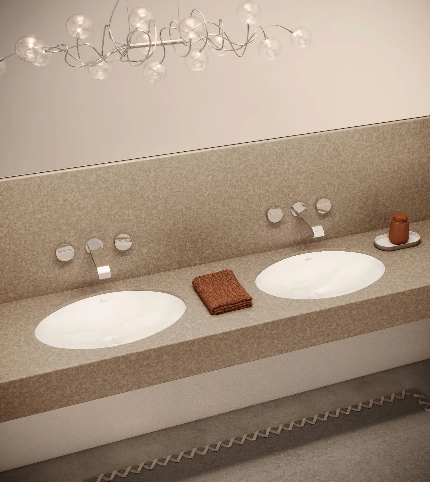 Lavoar încastrat în blat Villeroy & Boch Evana 50 (61470001)