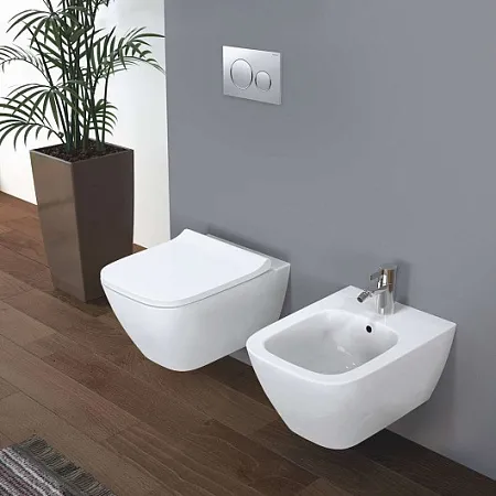Bideu suspendat Geberit Smyle Square