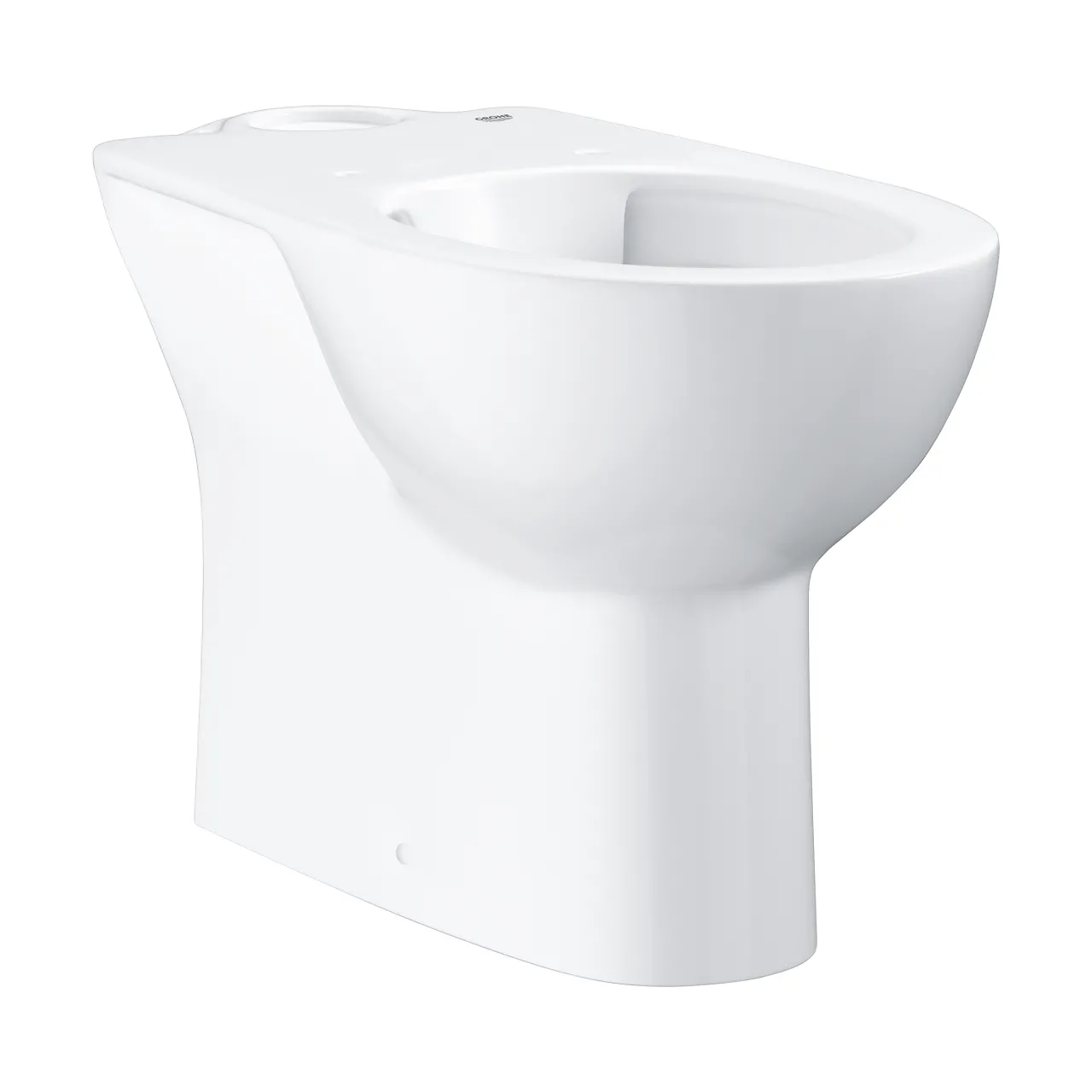 Vas WC de pardoseală GROHE Bau Ceramic fără ramă, cu evacuare verticală (39429000)