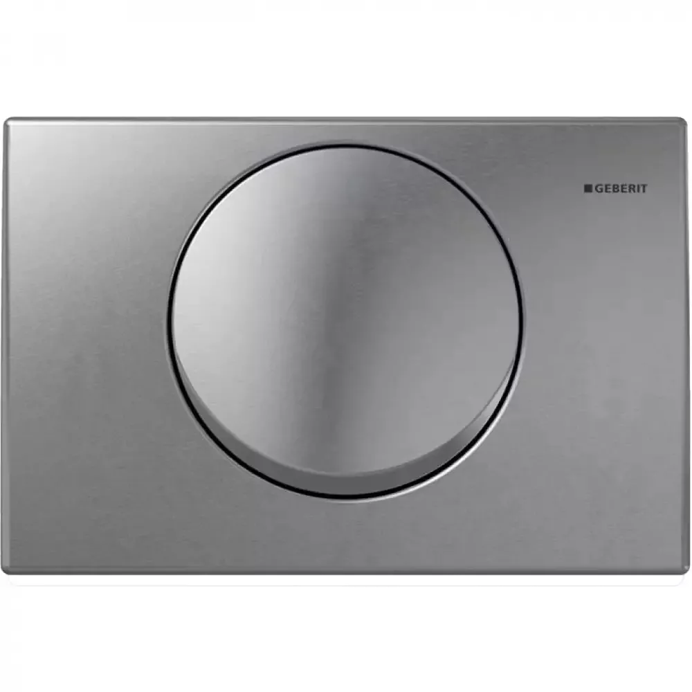 Buton de acționare Geberit Delta 10 (115.108.00.1) oțel satinat