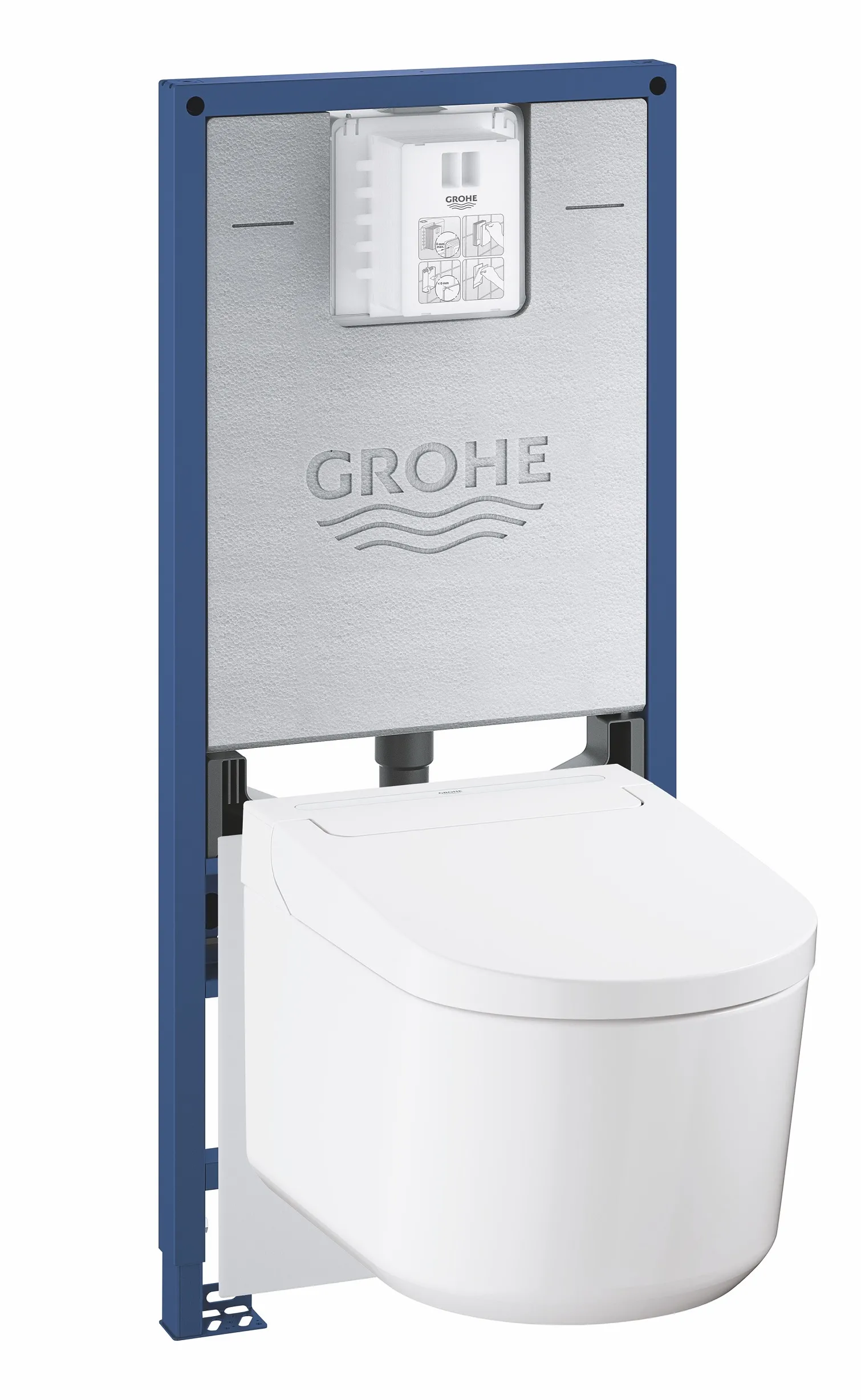 Grohe QuickFix Sensia Настенный унитаз-биде с Rapid SLX 4 в 1 (36509SH0)