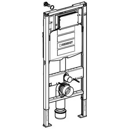 Instalarea Geberit Duofix UP320 pentru closet suspendat