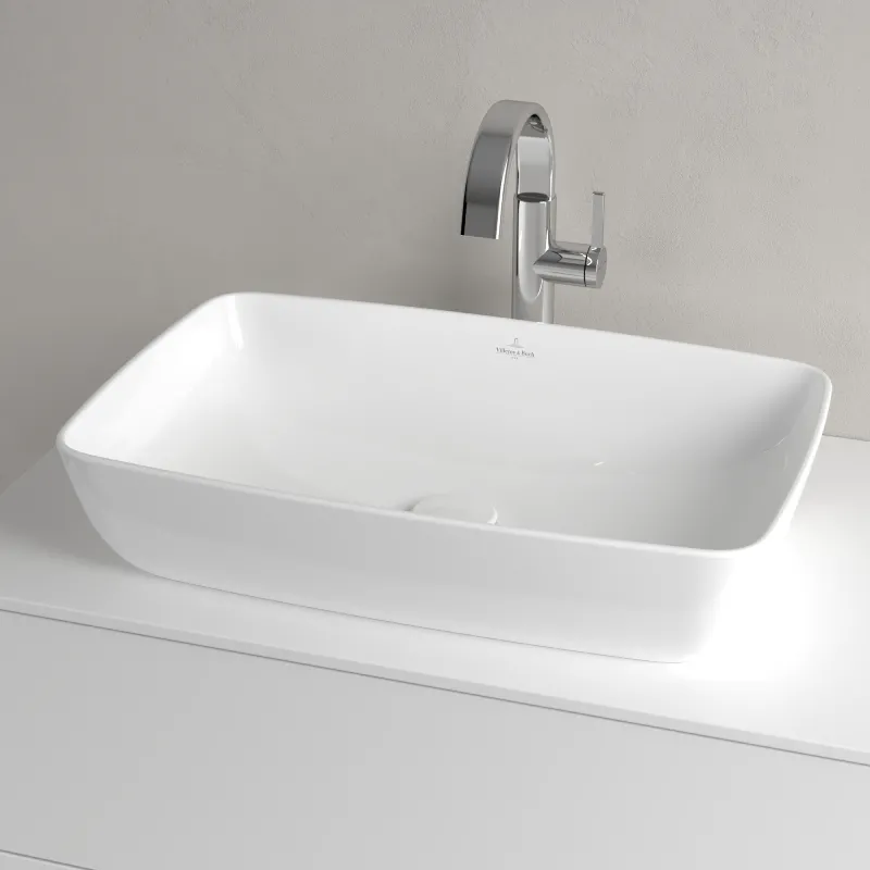 Lavoar pe blat Villeroy & Boch Artis 580 - 385 mm, White Alpin (41725801)