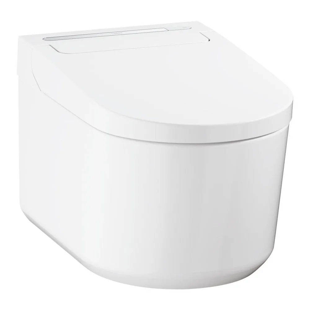 Vas WC suspendat cu bideu fără margine de spălare Grohe Sensia Pro, alb alpin (36508SH0)