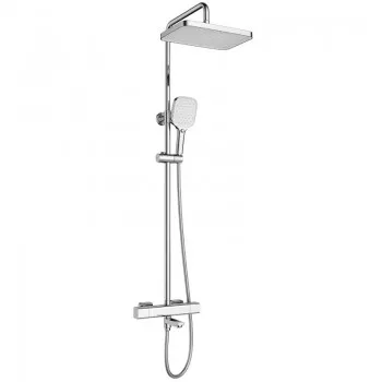 Coloană de duș Mixxus Premium VIRGO 009-J CROM cu baterie termostatică MI6645