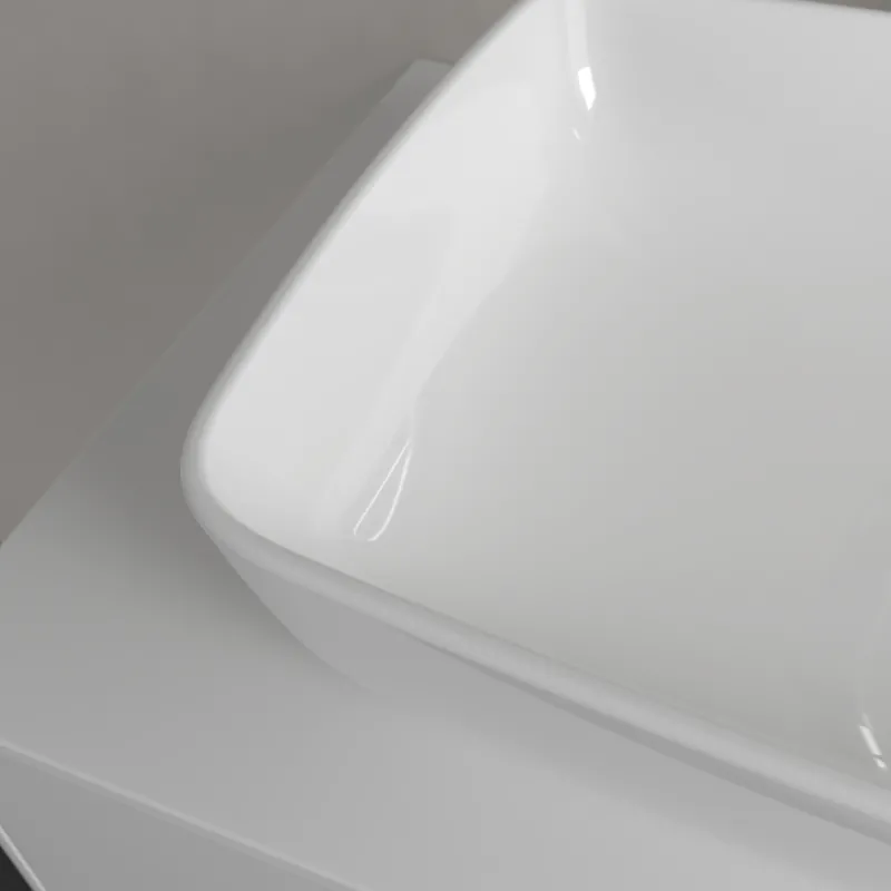 Lavoar pe blat Villeroy & Boch Artis 580 - 385 mm, White Alpin (41725801)